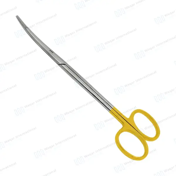 T/C Ragnell Kilner Dissecting Scissor 5″ Flat Curved Blade - surgical instruments manufactured by Waqar International, Sialkot - view 5
