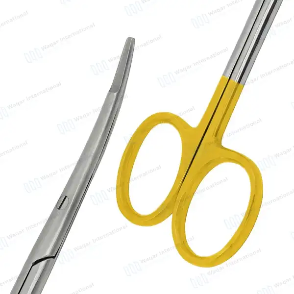T/C Ragnell Kilner Dissecting Scissor 7″ Flat Curved Blade - surgical instruments manufactured by Waqar International, Sialkot - view 9
