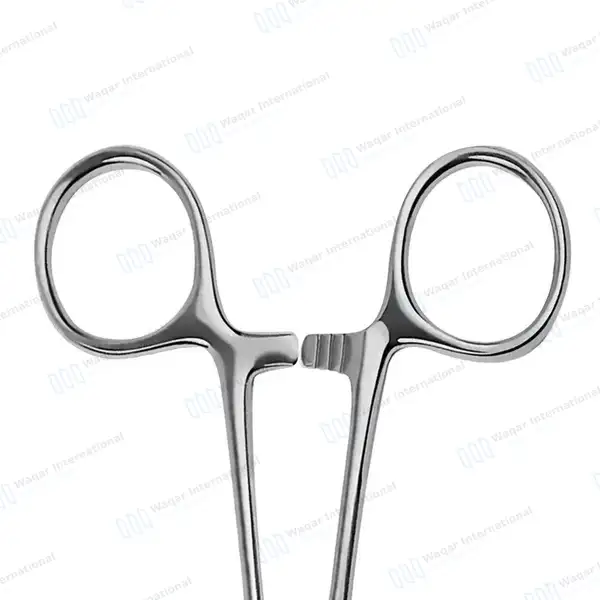 6 Pcs Ultimate Hemostat Forceps Set 3.5″ 5.5″ & 7.25″ with Carrying Case - surgical instruments manufactured by Waqar International, Sialkot - view 4