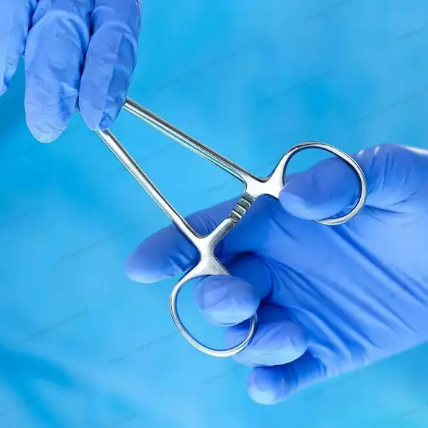 6 Pcs Ultimate Hemostat Forceps Set 5″, 6.25″ & 8″ with Carrying Case - surgical instruments manufactured by Waqar International, Sialkot - view 8