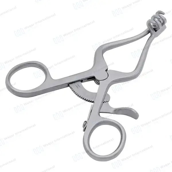 Weitlaner Retractor 4.5″ 2×3 Prongs Blunt - surgical instruments manufactured by Waqar International, Sialkot - view 7