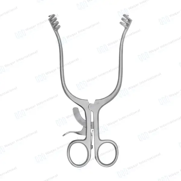 Weitlaner Retractor 5.5″ 3×4 Prongs Blunt - surgical instruments manufactured by Waqar International, Sialkot - view 6