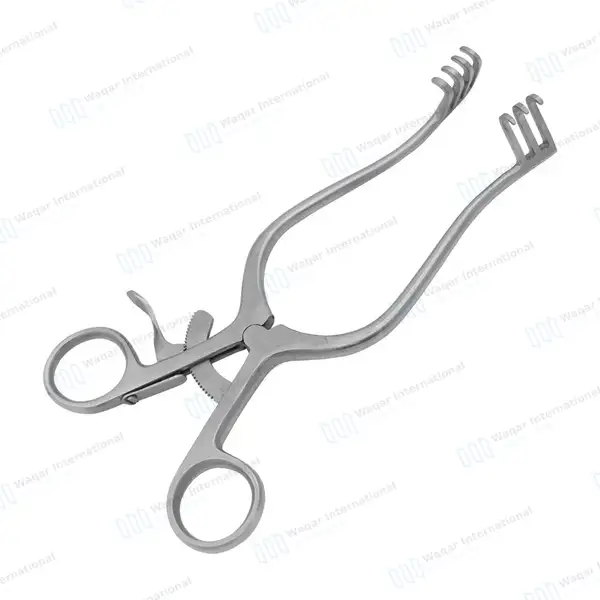 Weitlaner Retractor 5.5″ 3×4 Prongs Blunt - surgical instruments manufactured by Waqar International, Sialkot - view 7