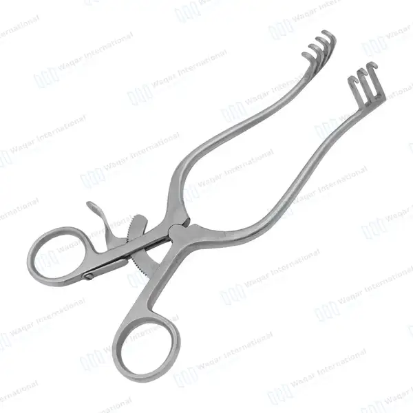 Weitlaner Retractor 6.5″ 3×4 Prongs Blunt - surgical instruments manufactured by Waqar International, Sialkot - view 8