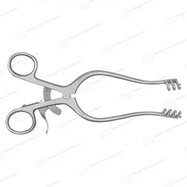 Weitlaner Retractor 8″ 3×4 Prongs Blunt - surgical instruments manufactured by Waqar International, Sialkot - view 7