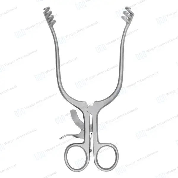 Weitlaner Retractor 8″ 3×4 Prongs Blunt - surgical instruments manufactured by Waqar International, Sialkot - view 8