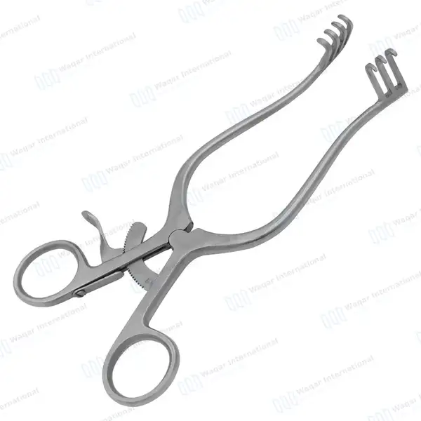 Weitlaner Retractor 8″ 3×4 Prongs Blunt - surgical instruments manufactured by Waqar International, Sialkot - view 9