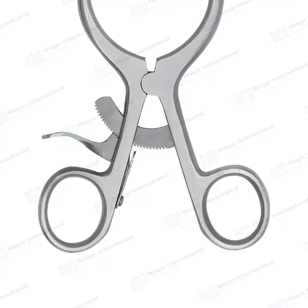 Weitlaner Retractor 3X4 Prong Sharp 5.5″ - surgical instruments manufactured by Waqar International, Sialkot - view 6