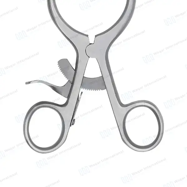 Weitlaner Retractor 3X4 Prong Sharp 6.5″ - surgical instruments manufactured by Waqar International, Sialkot - view 6