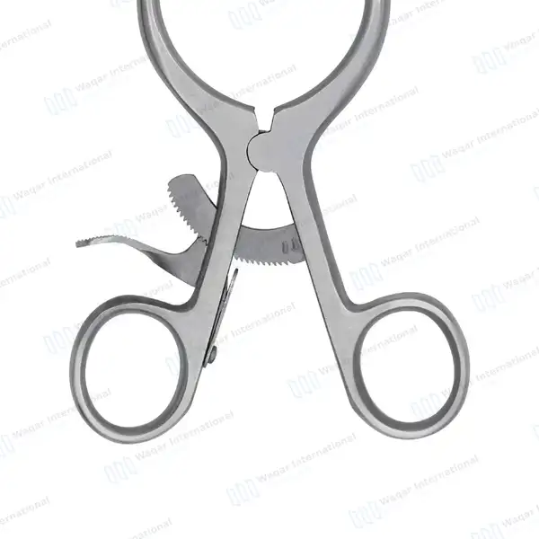 Weitlaner Retractor 3X4 Prong Sharp 8″ - surgical instruments manufactured by Waqar International, Sialkot - view 6