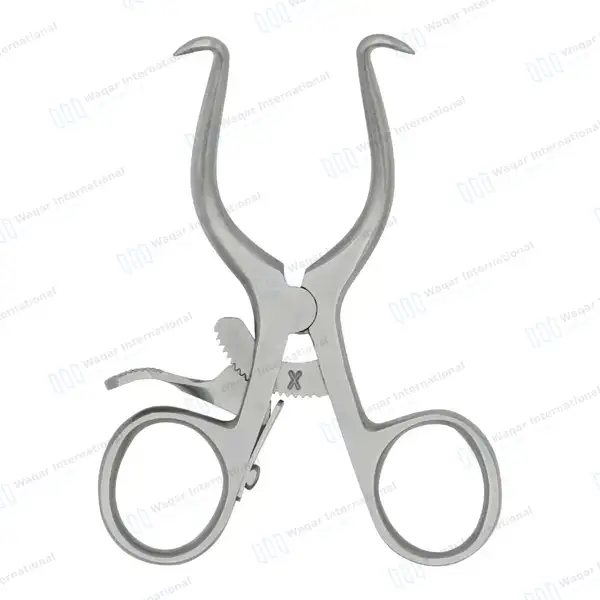 Gelpi Retractor 3.5″ Sharp Tips with Grip Lock - surgical instruments manufactured by Waqar International, Sialkot - view 6