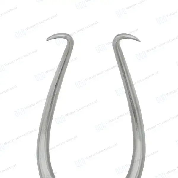Gelpi Retractor 5.5″ Sharp Tips with Grip Lock - surgical instruments manufactured by Waqar International, Sialkot - view 4