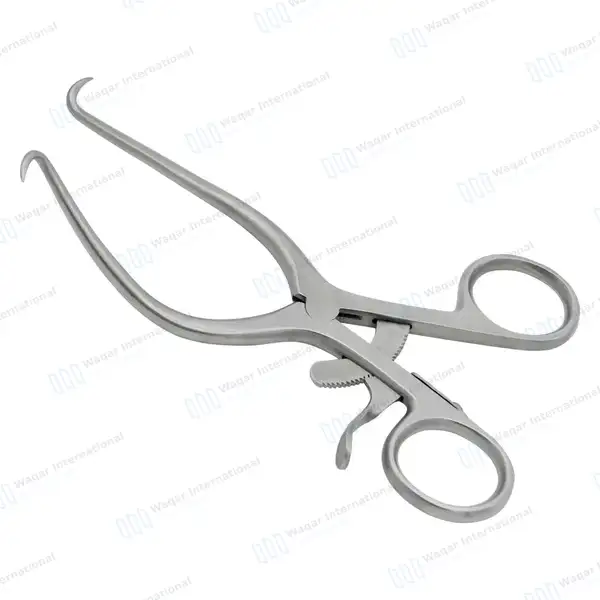 Gelpi Retractor 5.5″ Sharp Tips with Grip Lock - surgical instruments manufactured by Waqar International, Sialkot - view 7