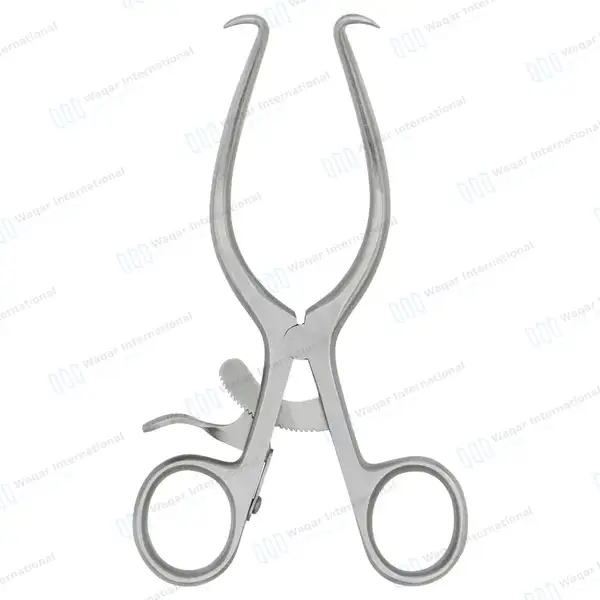 Gelpi Retractor 7″ Sharp Tips with Grip Lock - surgical instruments manufactured by Waqar International, Sialkot - view 2