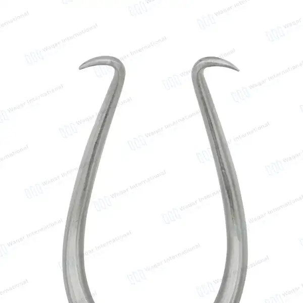 Gelpi Retractor 7″ Sharp Tips with Grip Lock - surgical instruments manufactured by Waqar International, Sialkot - view 5