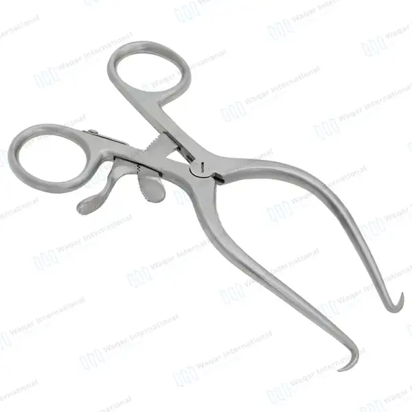 Gelpi Retractor 7″ Sharp Tips with Grip Lock - surgical instruments manufactured by Waqar International, Sialkot - view 8