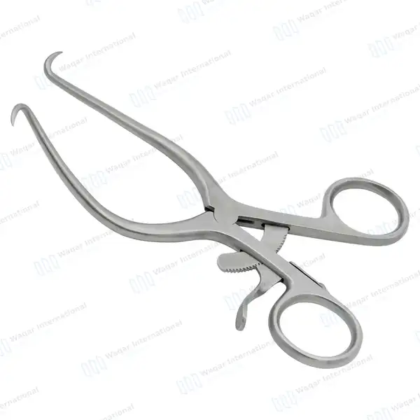 Gelpi Retractor 7″ Sharp Tips with Grip Lock - surgical instruments manufactured by Waqar International, Sialkot - view 9