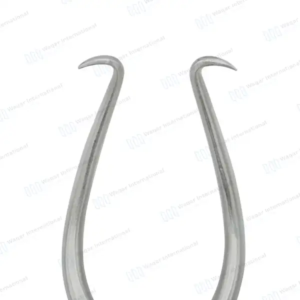 3 Pcs Gelpi Retractor Set 3.5″, 5.5″ 7″ Sharp Tips with Grip Lock - surgical instruments manufactured by Waqar International, Sialkot - view 5