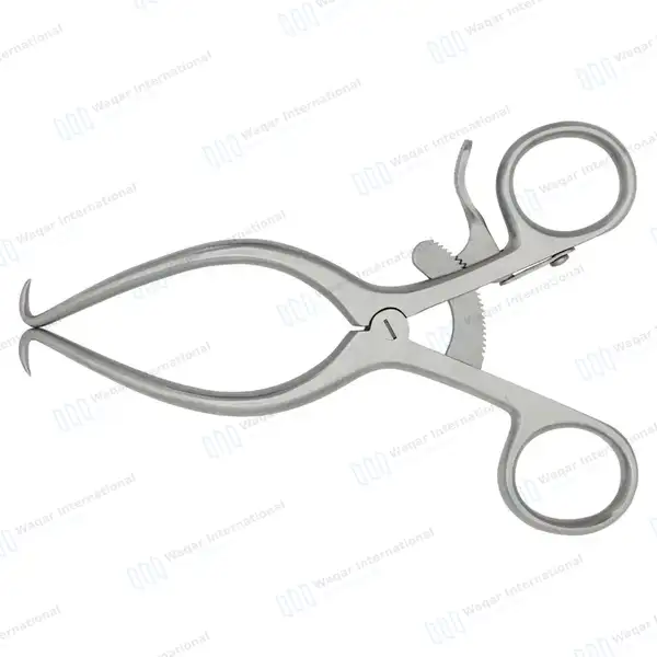 3 Pcs Gelpi Retractor Set 3.5″, 5.5″ 7″ Sharp Tips with Grip Lock - surgical instruments manufactured by Waqar International, Sialkot - view 7