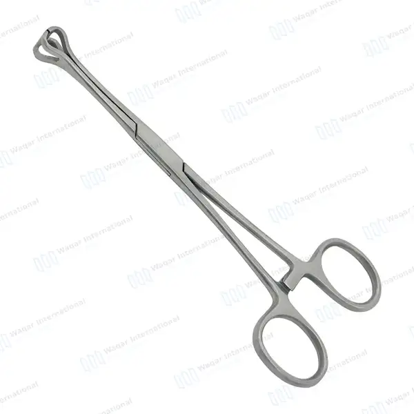 Babcock Intestinal Forceps 6.25″ with 9mm Jaws - surgical instruments manufactured by Waqar International, Sialkot - view 2