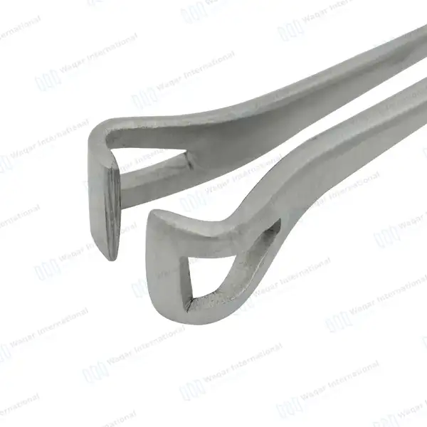 Babcock Intestinal Forceps 6.25″ with 9mm Jaws - surgical instruments manufactured by Waqar International, Sialkot - view 5