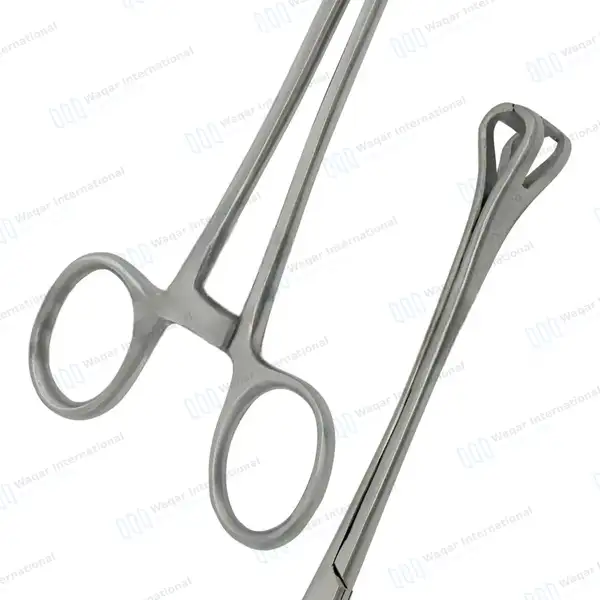 Babcock Intestinal Forceps 10″ with 15mm Jaws - surgical instruments manufactured by Waqar International, Sialkot - view 5