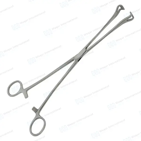 Babcock Intestinal Forceps 10″ with 15mm Jaws - surgical instruments manufactured by Waqar International, Sialkot - view 8