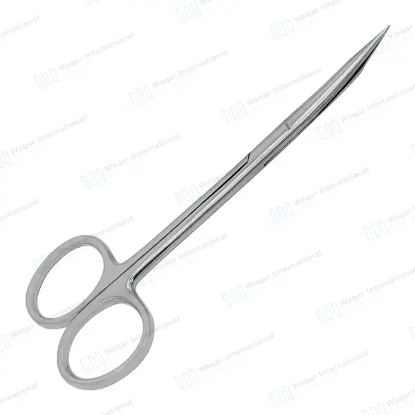 Stevens Tenotomy Scissor 4.5″ Curved Sharp Tips - surgical instruments manufactured by Waqar International, Sialkot - view 7