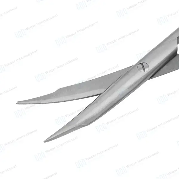 T/C Stevens Tenotomy Scissor 4.5″ Curved Sharp Tips - surgical instruments manufactured by Waqar International, Sialkot - view 5
