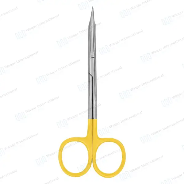 T/C Stevens Tenotomy Scissor 4.5″ Curved Sharp Tips - surgical instruments manufactured by Waqar International, Sialkot - view 8