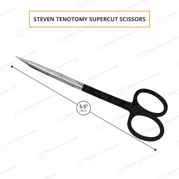 Supercut Stevens Tenotomy Scissors 5.5″ Straight - surgical instruments manufactured by Waqar International, Sialkot - view 3