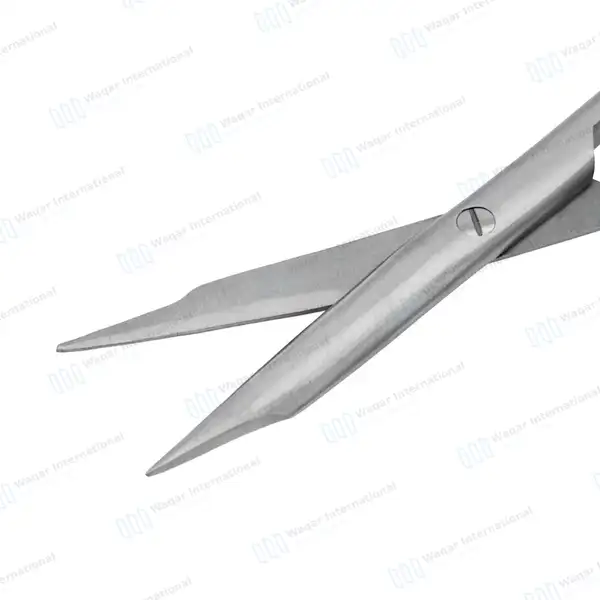 T/C Stevens Tenotomy Scissor 4.5″ Straight Sharp Tips - surgical instruments manufactured by Waqar International, Sialkot - view 4