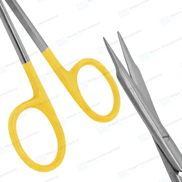T/C Stevens Tenotomy Scissor 4.5″ Straight Sharp Tips - surgical instruments manufactured by Waqar International, Sialkot - view 5