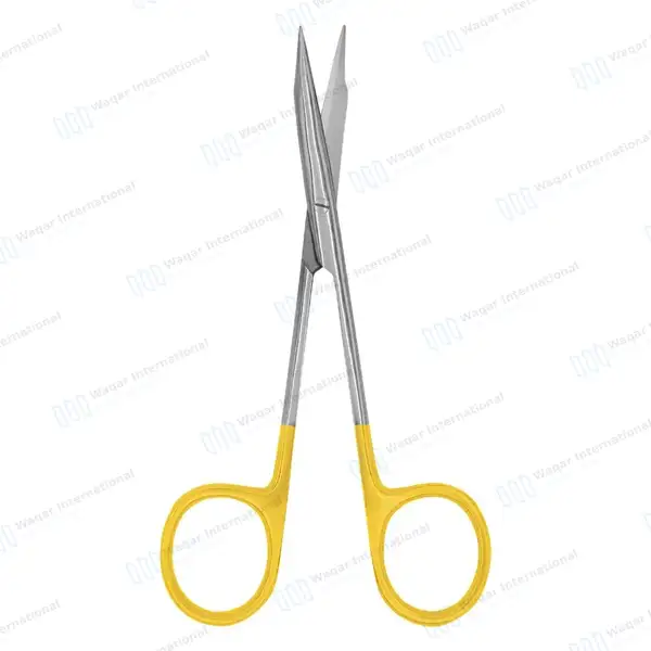 T/C Stevens Tenotomy Scissor 4.5″ Straight Sharp Tips - surgical instruments manufactured by Waqar International, Sialkot - view 6