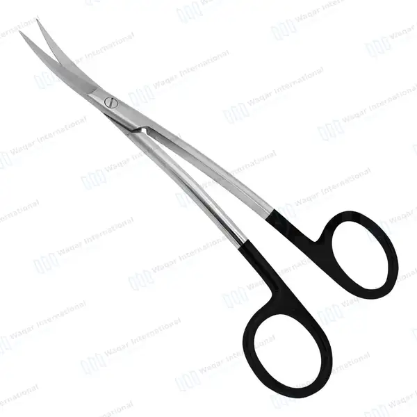 La Grange SuperCut Scissors 4.5″ Double Curved - surgical instruments manufactured by Waqar International, Sialkot - view 2
