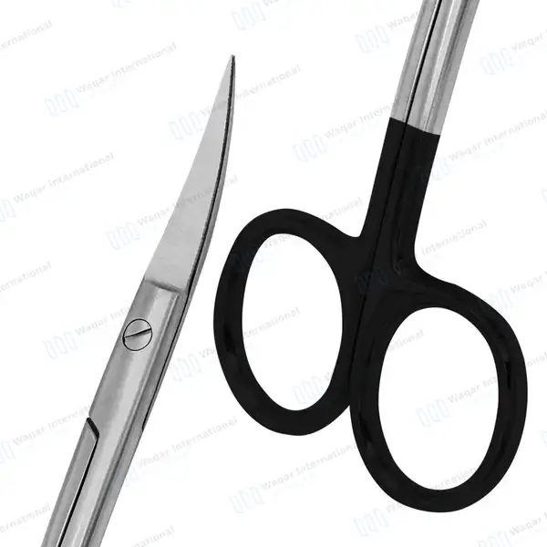 La Grange SuperCut Scissors 4.5″ Double Curved - surgical instruments manufactured by Waqar International, Sialkot - view 6