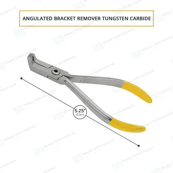 T/C Angulated Bracket Remover Plier 5.25″ Orthodontic Instrument - surgical instruments manufactured by Waqar International, Sialkot - view 3