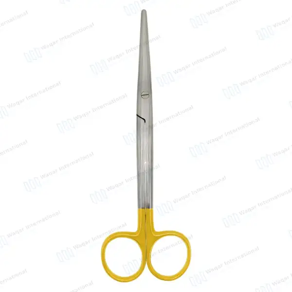 T/C Cottle Dorsal Scissors 6″ Angled Shanks with Gold Handle - surgical instruments manufactured by Waqar International, Sialkot - view 8