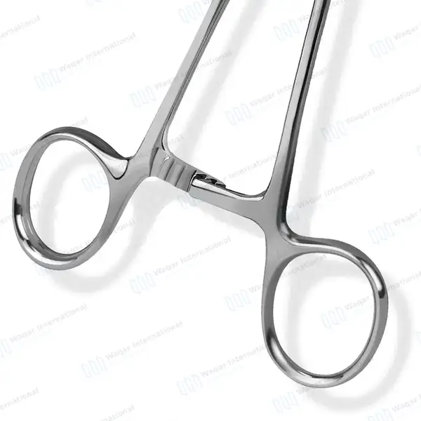 DeBakey-Satinsky Vena Cava Clamp 8.25″ Double Angled - surgical instruments manufactured by Waqar International, Sialkot - view 6