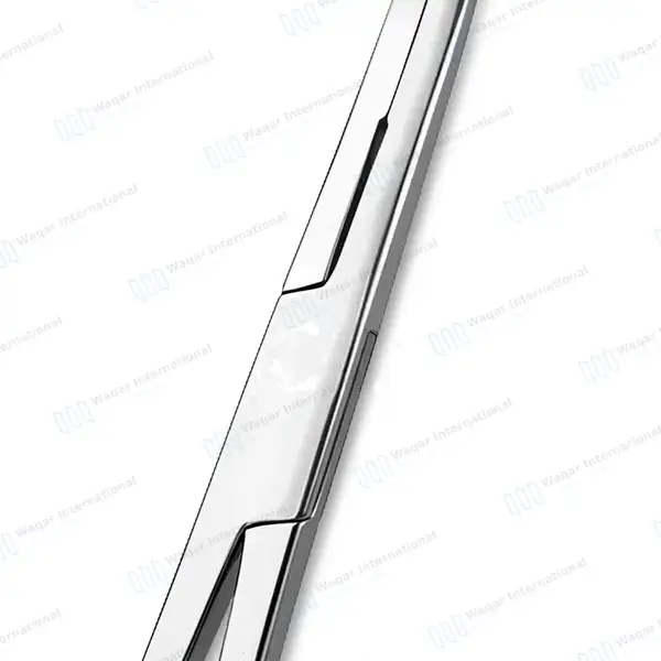DeBakey-Satinsky Vena Cava Clamp 9.5″ Double Angled - surgical instruments manufactured by Waqar International, Sialkot - view 5