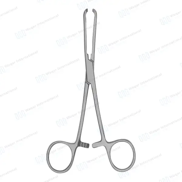Allis Tissue Forceps 6″ 4×5 Teeth - surgical instruments manufactured by Waqar International, Sialkot - view 9