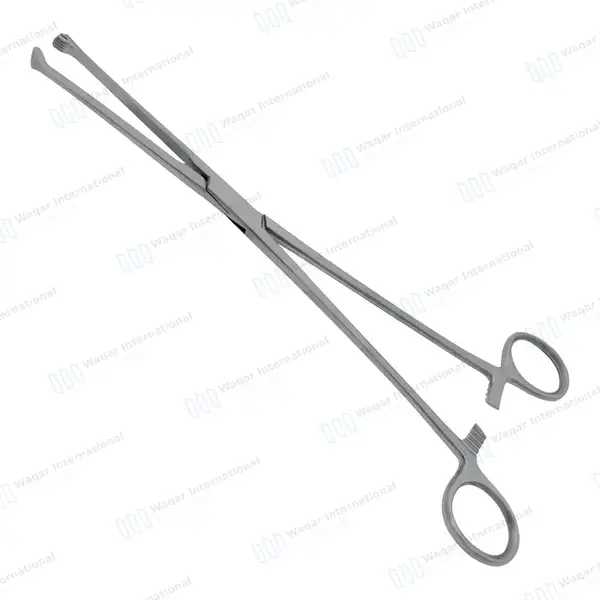 Allis Tissue Forceps 10″ 4×5 Teeth - surgical instruments manufactured by Waqar International, Sialkot - view 2