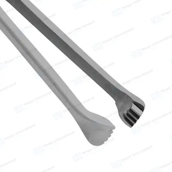Allis Tissue Forceps 10″ 4×5 Teeth - surgical instruments manufactured by Waqar International, Sialkot - view 5