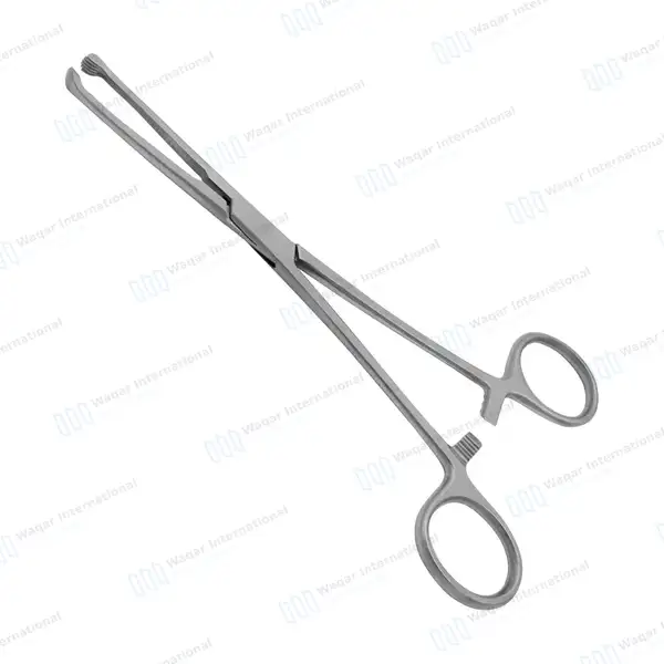 Allis Tissue Forceps 6″ 5×6 Teeth - surgical instruments manufactured by Waqar International, Sialkot - view 2
