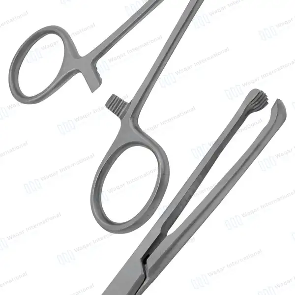 Allis Tissue Forceps 7″ 5×6 Teeth - surgical instruments manufactured by Waqar International, Sialkot - view 7
