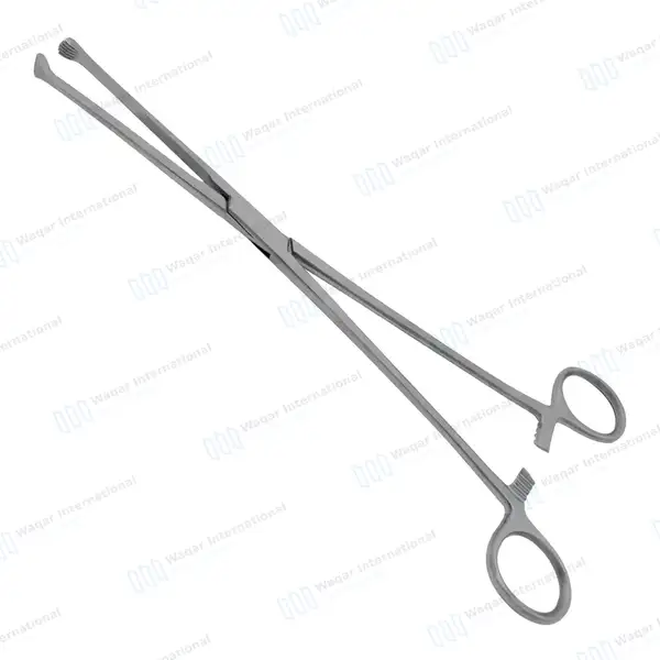 Allis Tissue Forceps 10″ 5×6 Teeth - surgical instruments manufactured by Waqar International, Sialkot - view 2