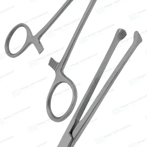 Allis Tissue Forceps 10″ 5×6 Teeth - surgical instruments manufactured by Waqar International, Sialkot - view 7