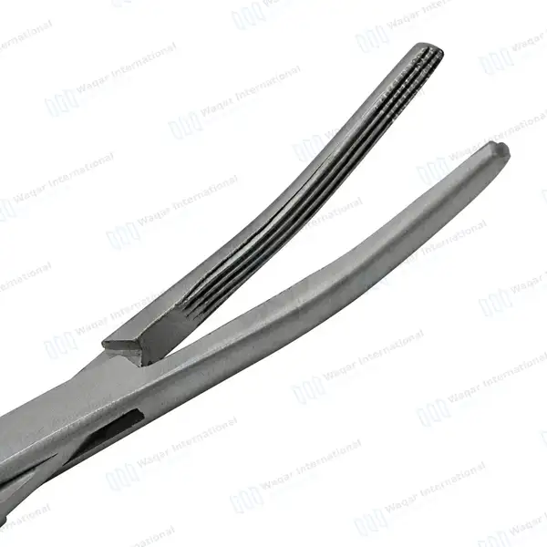 Rochester Carmalt Forceps 6.25″ Curved - surgical instruments manufactured by Waqar International, Sialkot - view 5