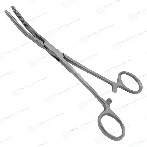 Rochester Carmalt Forceps 8″ Curved - surgical instruments manufactured by Waqar International, Sialkot - view 2