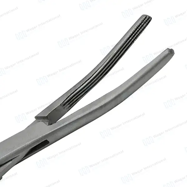Rochester Carmalt Forceps 8″ Curved - surgical instruments manufactured by Waqar International, Sialkot - view 5